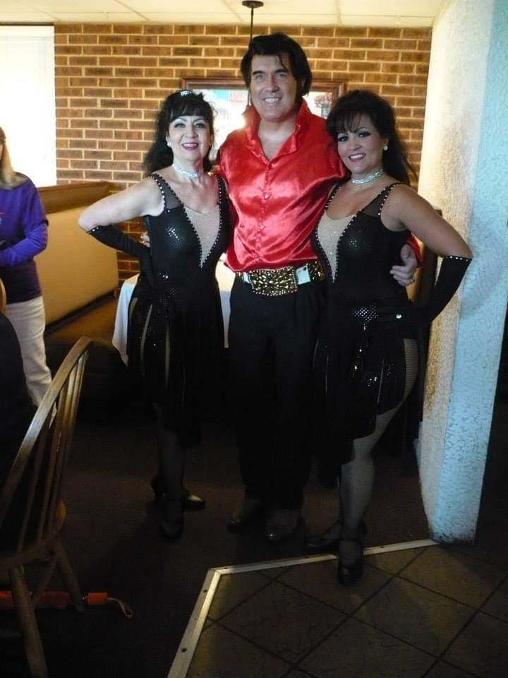 Chuck Ayers Charlotte voice of Elvis and stars and stripes dj services  photo