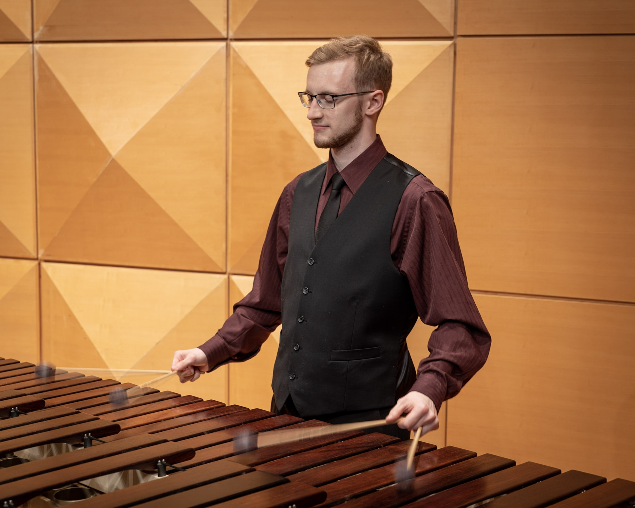 Spencer Perilloux, marimba soloist photo